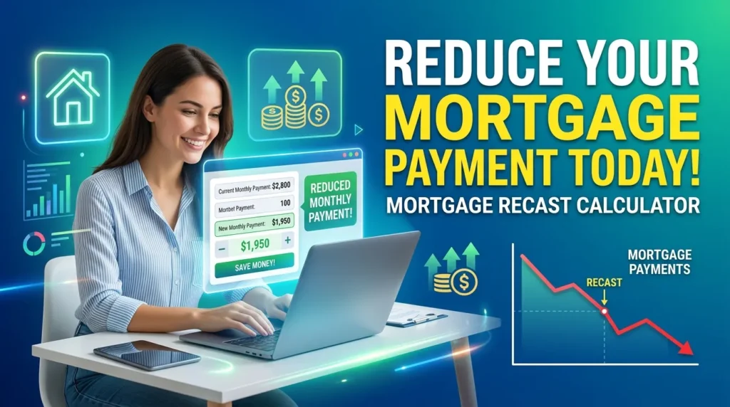 mortgage recast calculator