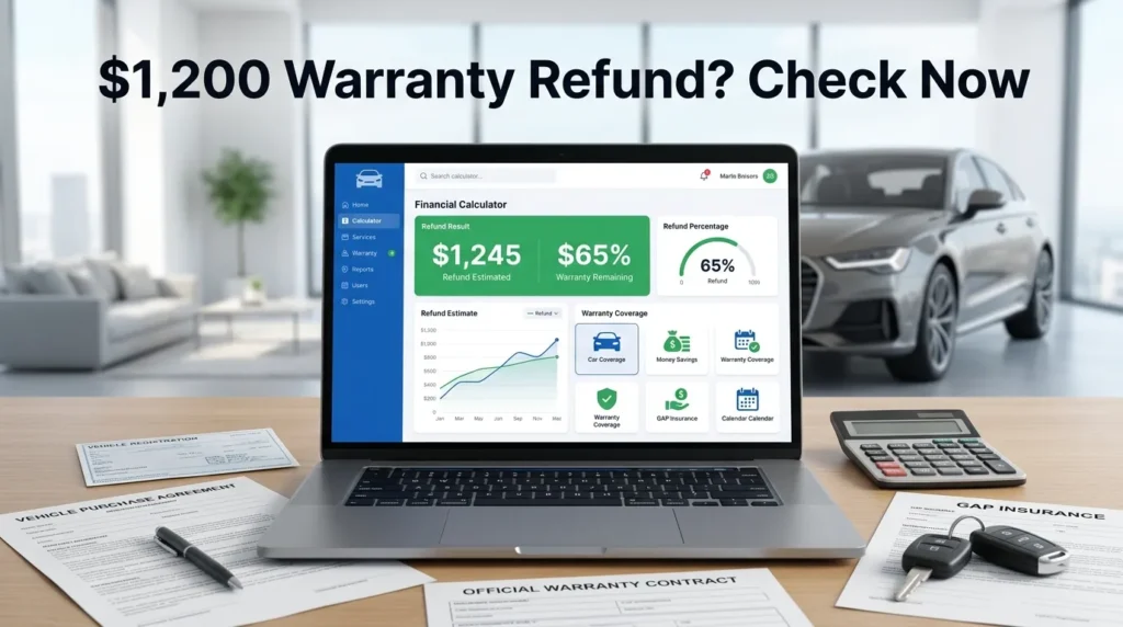extended warranty refund calculator