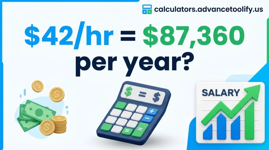$42 an hour is how much a year